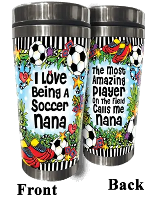 Soccer Family Stainless Steel Tumbler Suzy Toronto