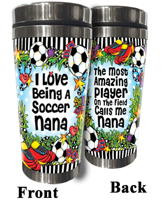 Soccer Family Stainless Steel Tumbler Suzy Toronto