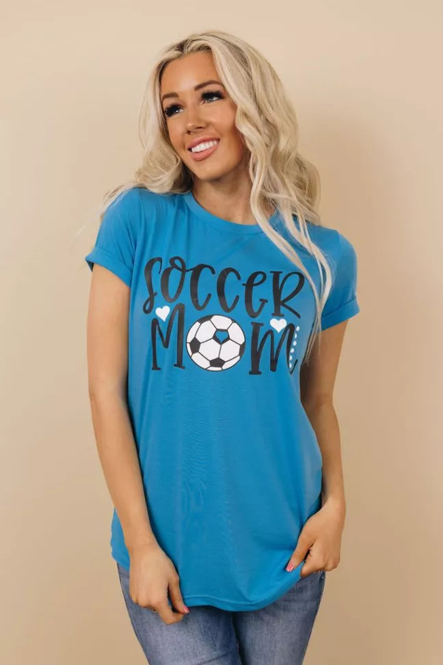 Soccer Mom Tee Stay Warm in Style