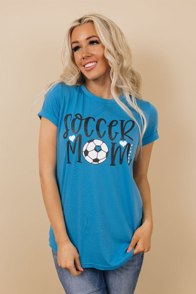 Soccer Mom Tee Stay Warm in Style