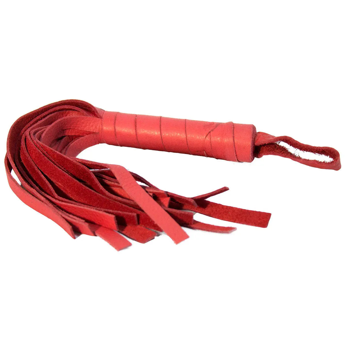 Soft Flogger 12" - Red Foxtails