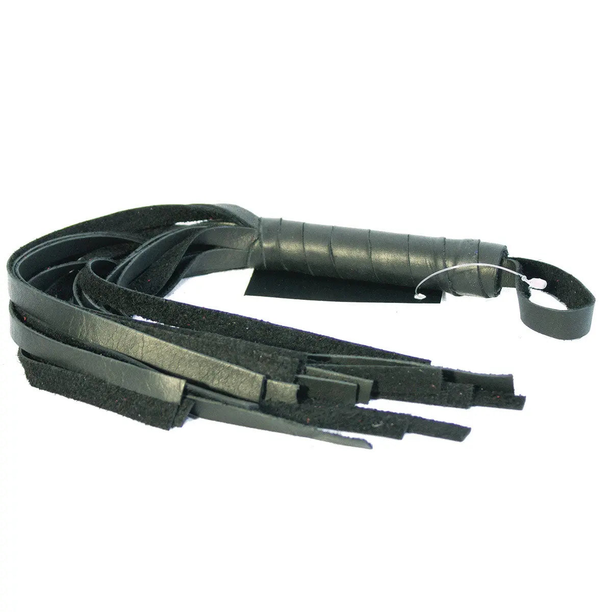 Soft Flogger 16" - Black Foxtails