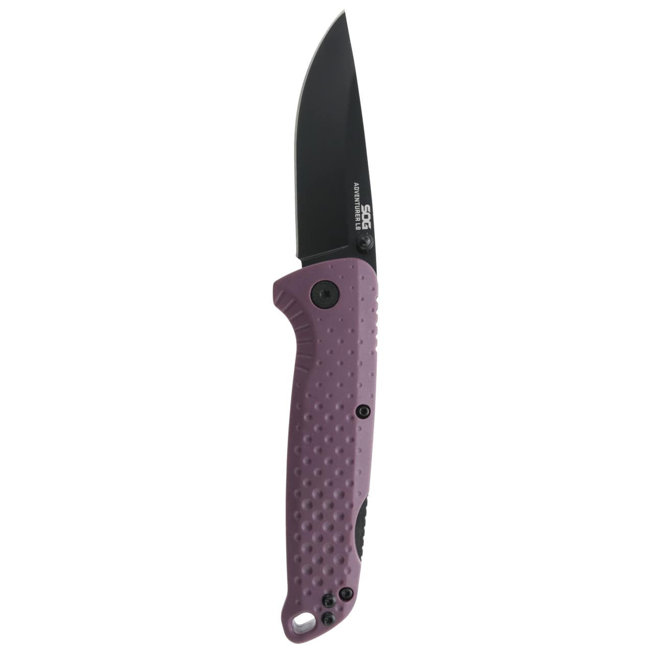 Sog Adventurer Lb 3" Folding Pocket Knife (dusk Purple + Black) SOG