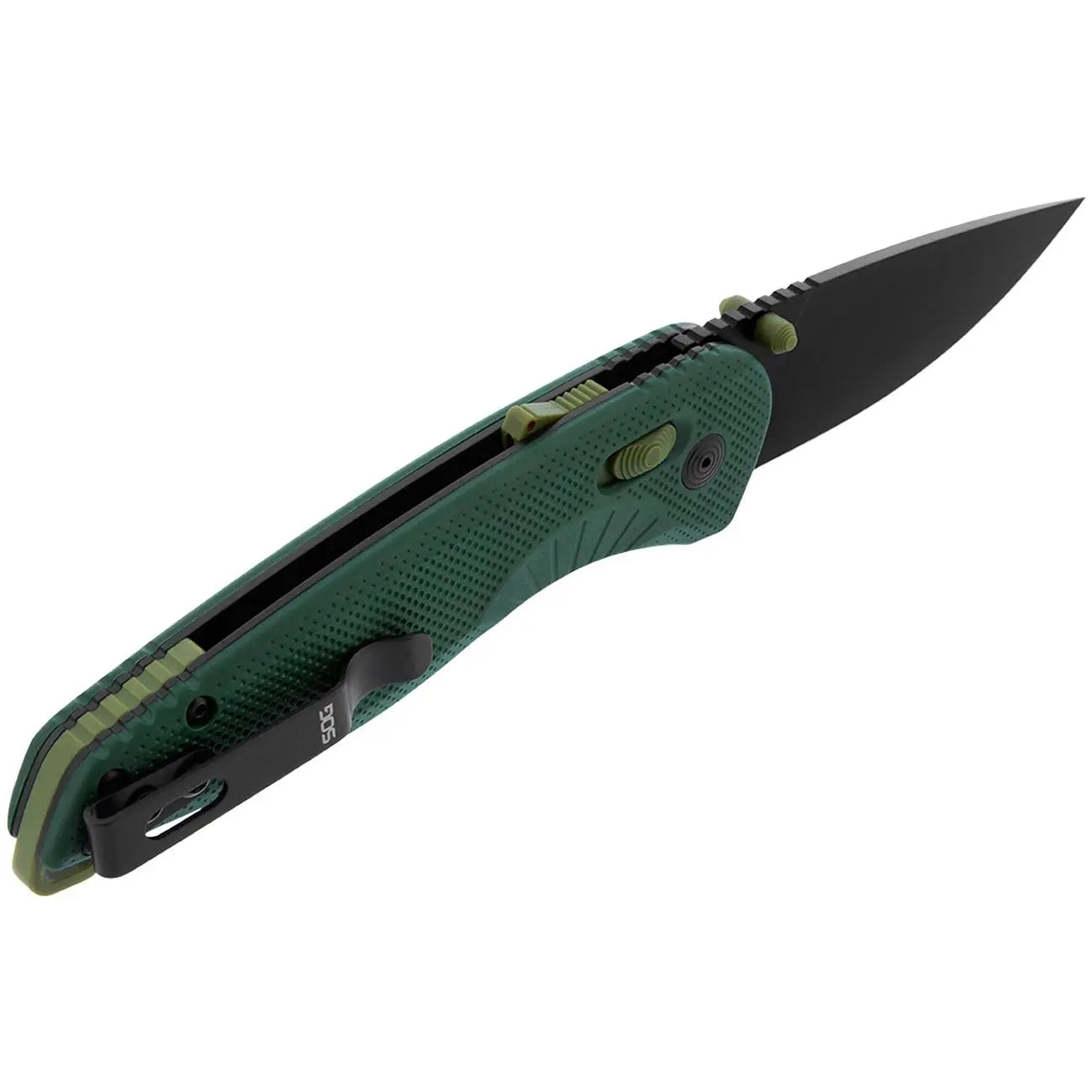 Sog Aegis At 3.13" Folding Pocket Knife (forest & Moss) SOG