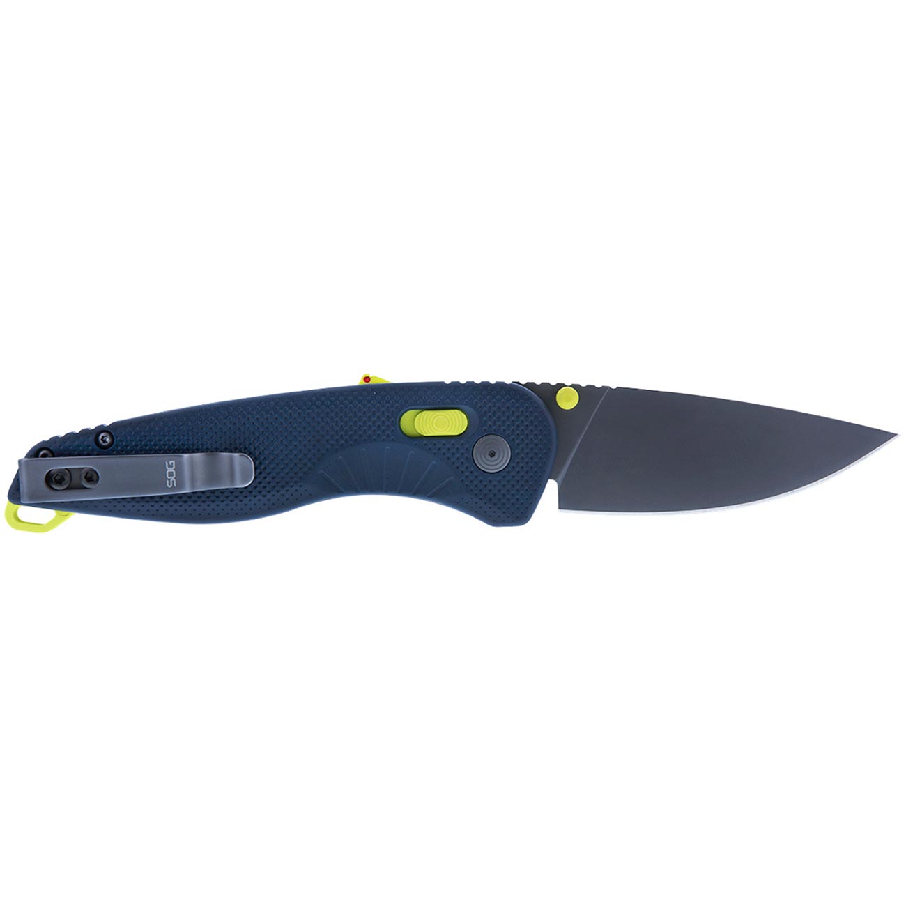 Sog Aegis At 3.13" Folding Pocket Knife (indigo & Acid) SOG
