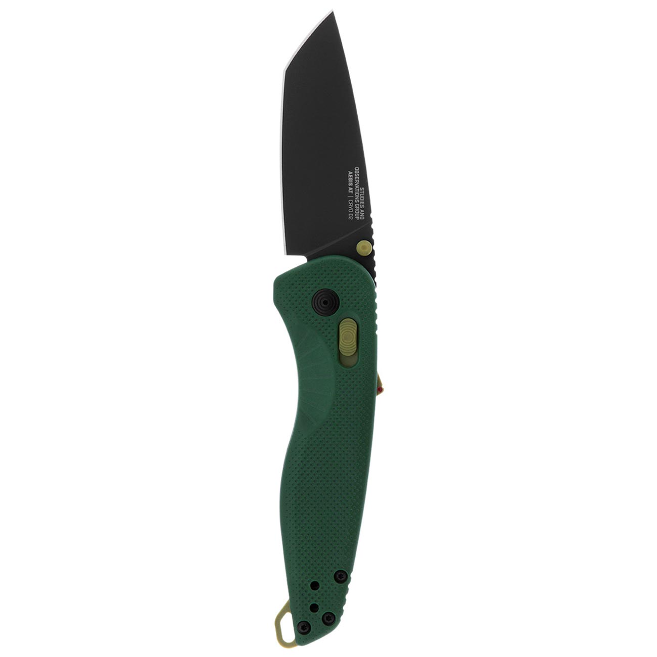 Sog Aegis At Tanto 3.13" Folding Pocket Knife (forest & Moss) SOG
