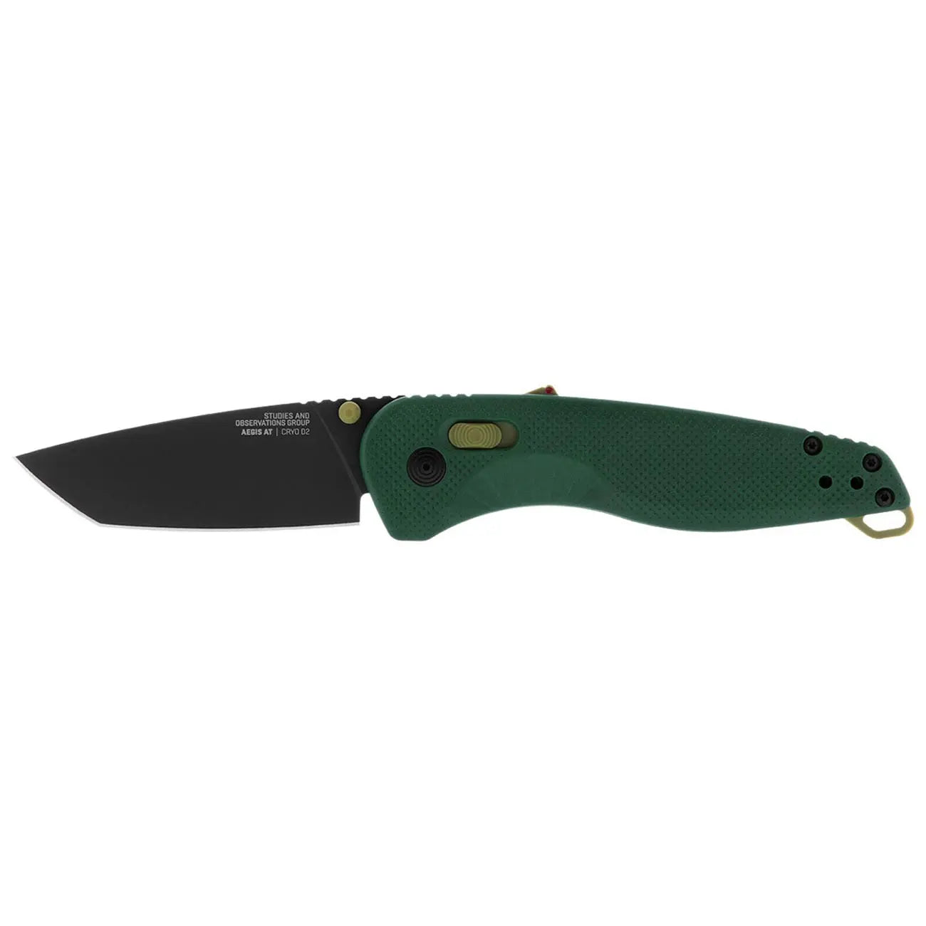 Sog Aegis At Tanto 3.13" Folding Pocket Knife (forest & Moss) SOG