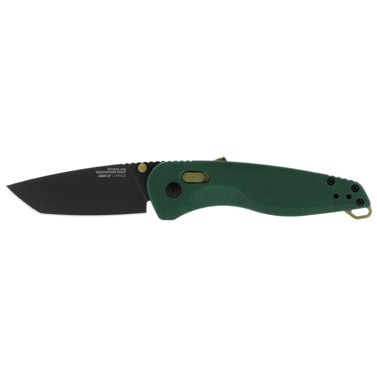 Sog Aegis At Tanto 3.13" Folding Pocket Knife (forest & Moss) SOG