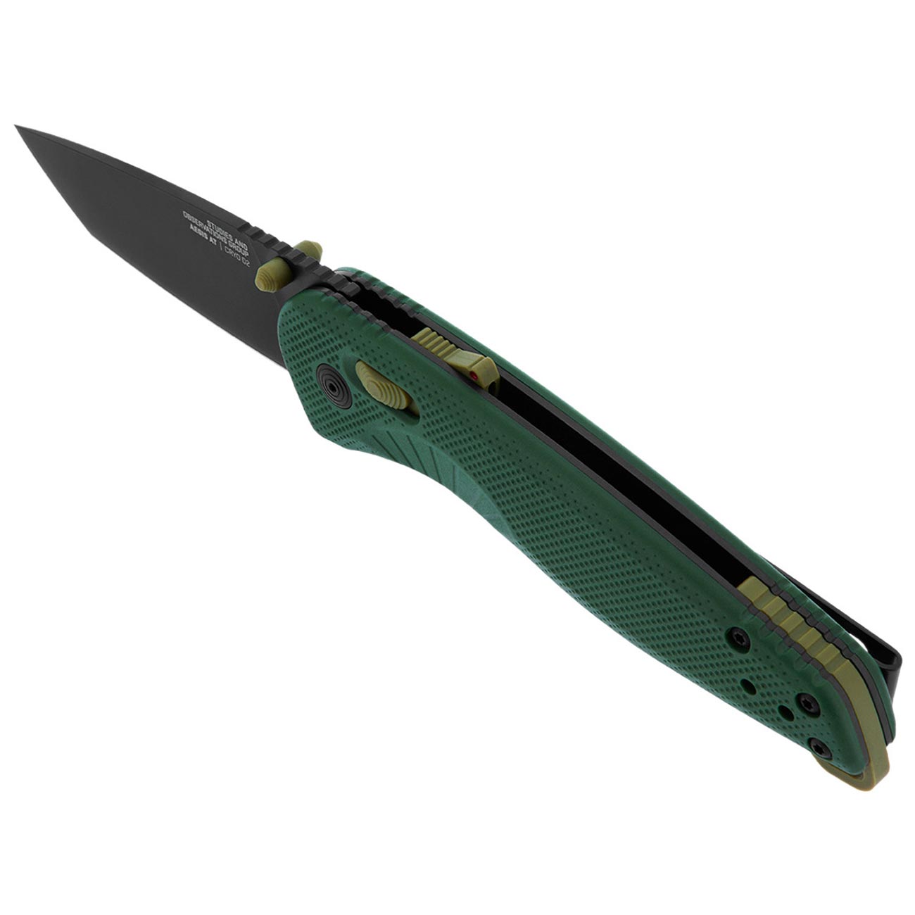 Sog Aegis At Tanto 3.13" Folding Pocket Knife (forest & Moss) SOG