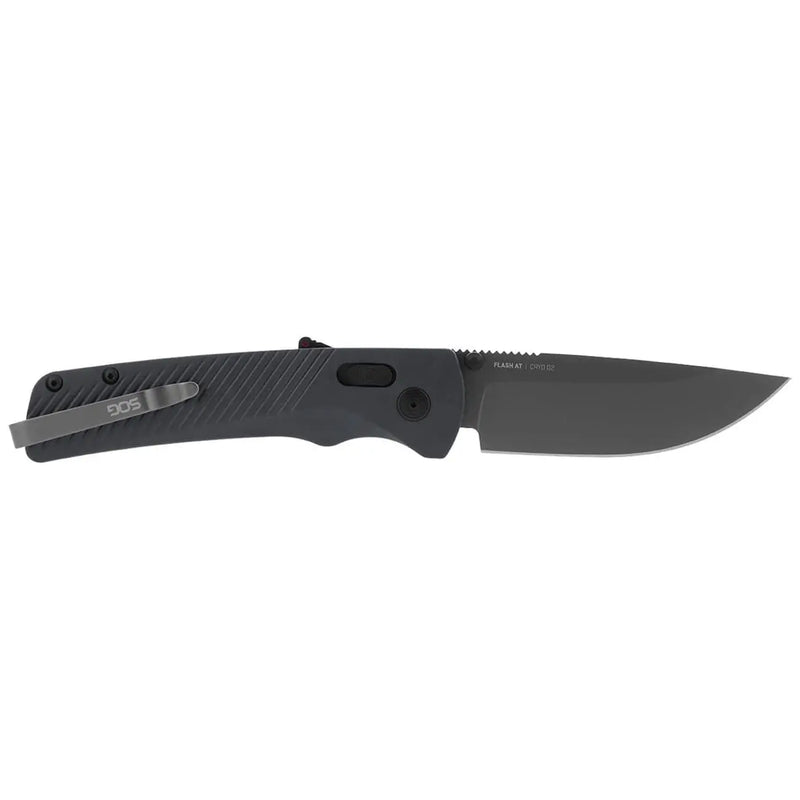Sog Flash At 3.45″ Folding Pocket Knife (urban Grey) SOG