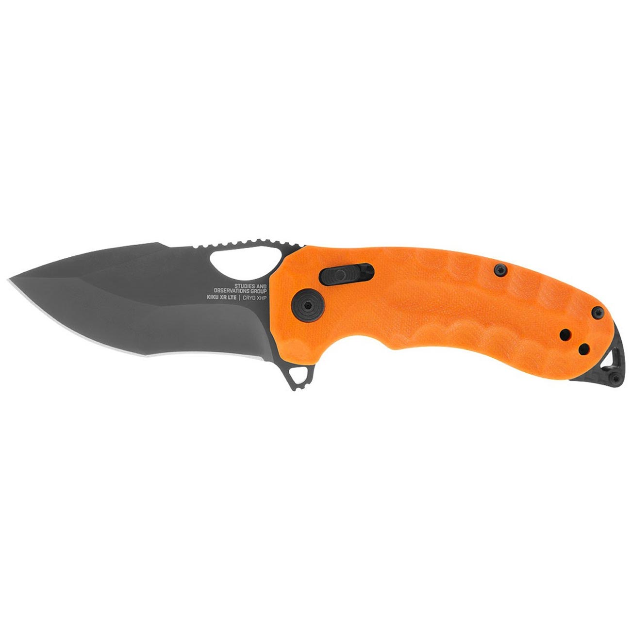 Sog Kiku Xr Lte 7.5" Folding Pocket Knife (blaze Orange) SOG