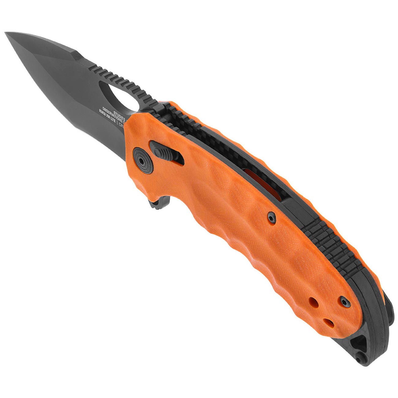 Sog Kiku Xr Lte 7.5" Folding Pocket Knife (blaze Orange) SOG