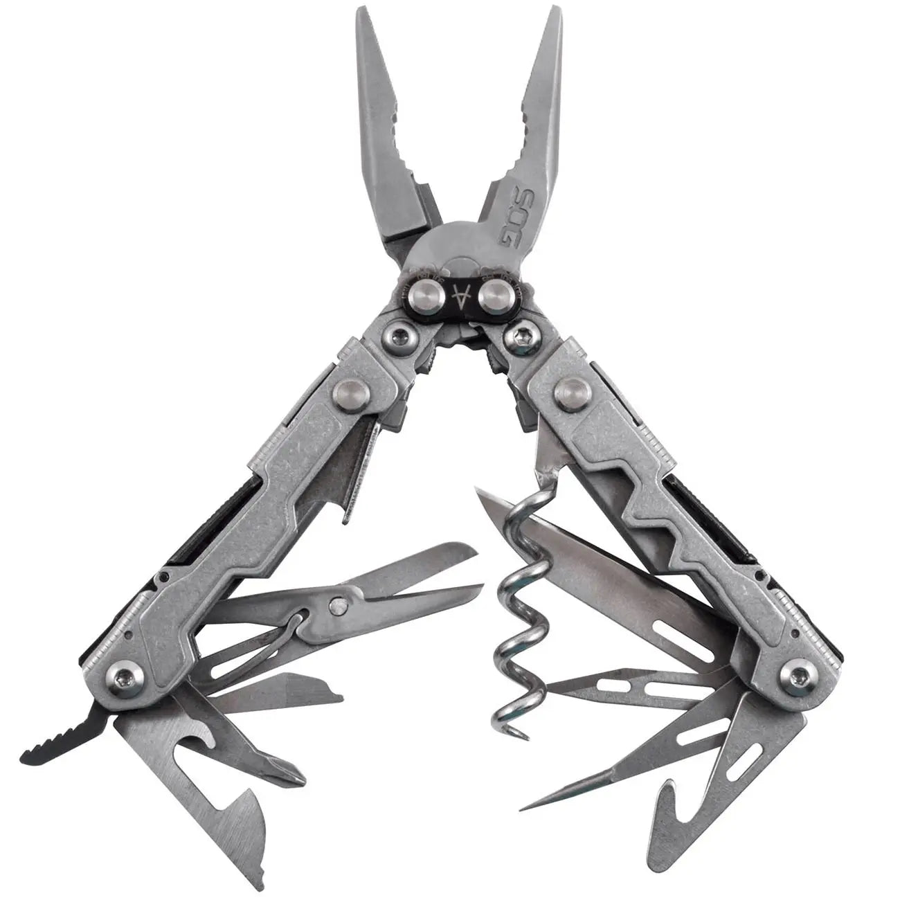 Sog Powerlitre 19-in-1 Mini Multi-tool (stone Wash Finish) SOG