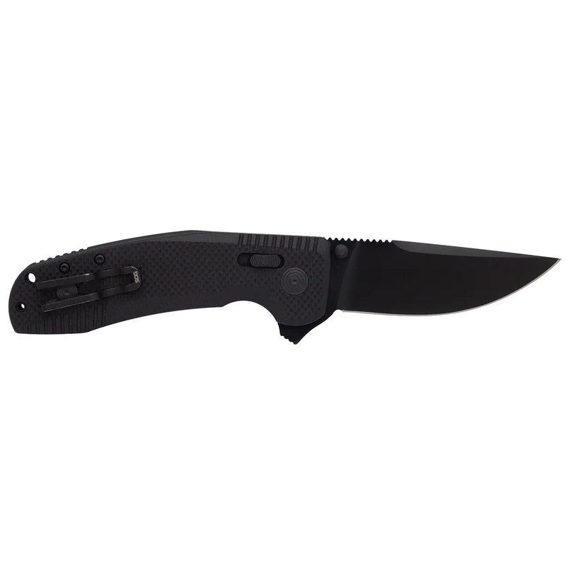 Sog Sog-tac Xr 3.39" Folding Pocket Knife (blackout) SOG