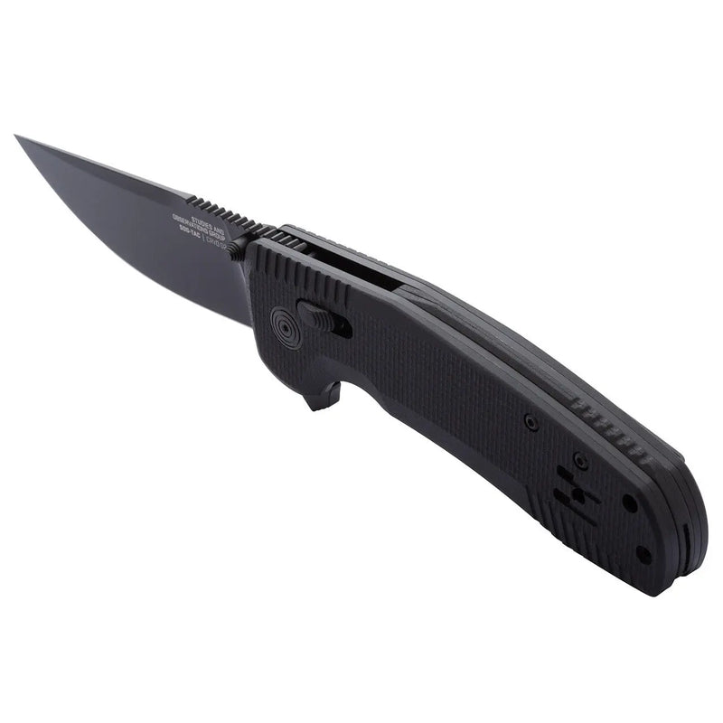 Sog Sog-tac Xr 3.39" Folding Pocket Knife (blackout) SOG