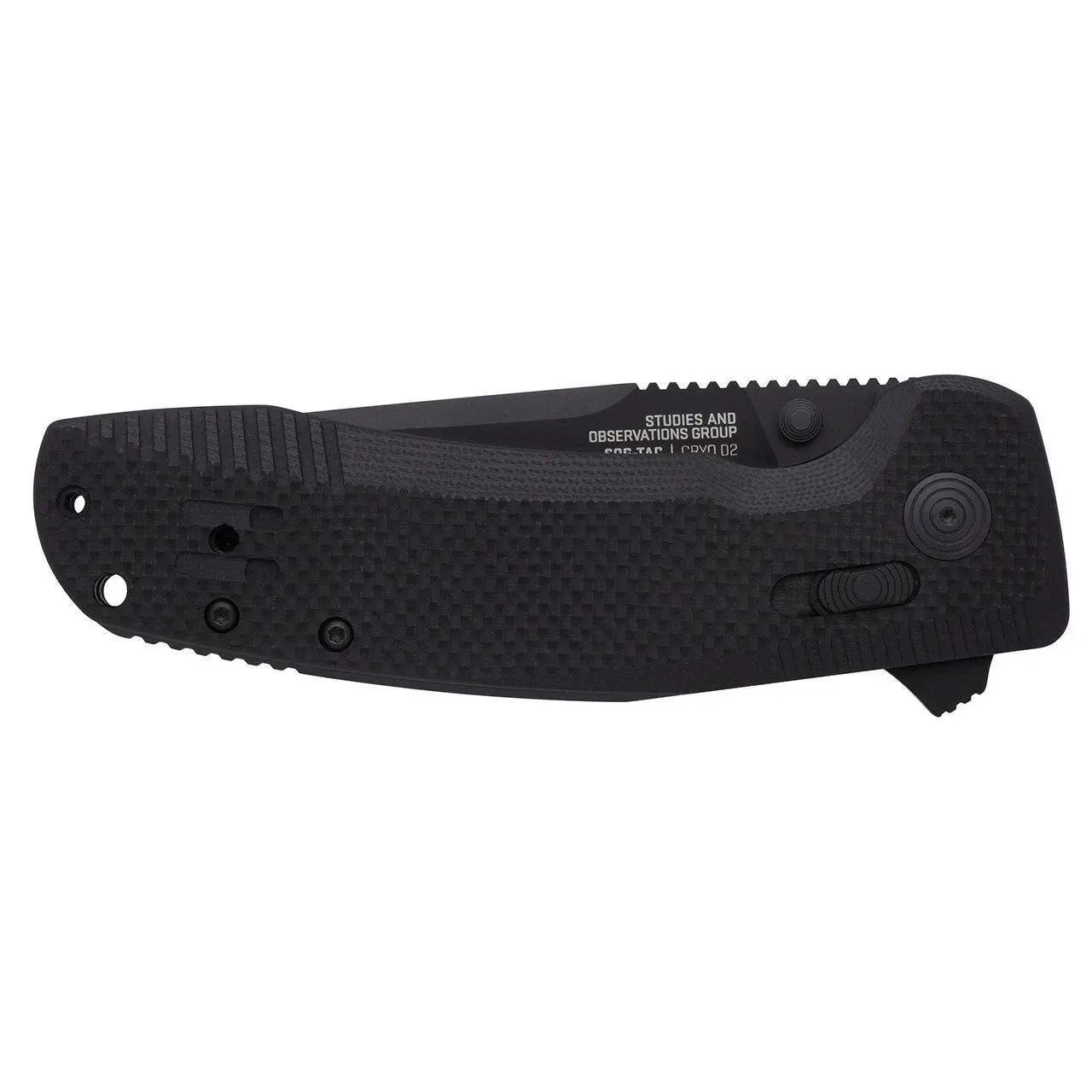 Sog Sog-tac Xr 3.39" Folding Pocket Knife (blackout) SOG