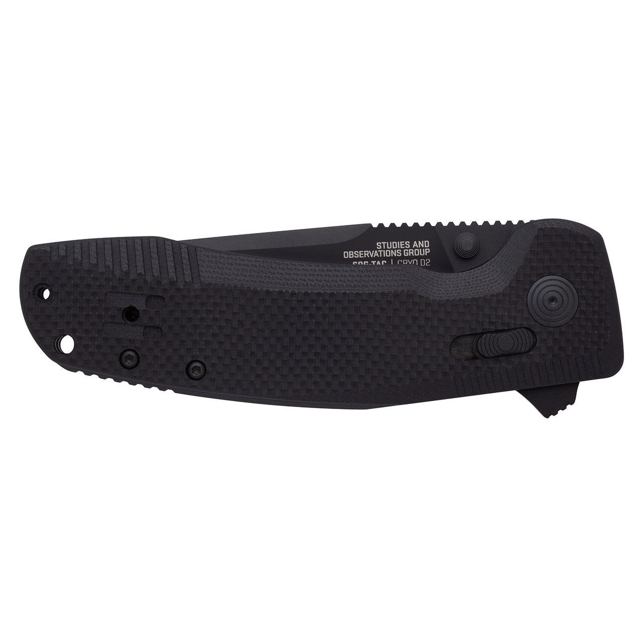 Sog Sog-tac Xr 3.39" Folding Pocket Knife (blackout) SOG