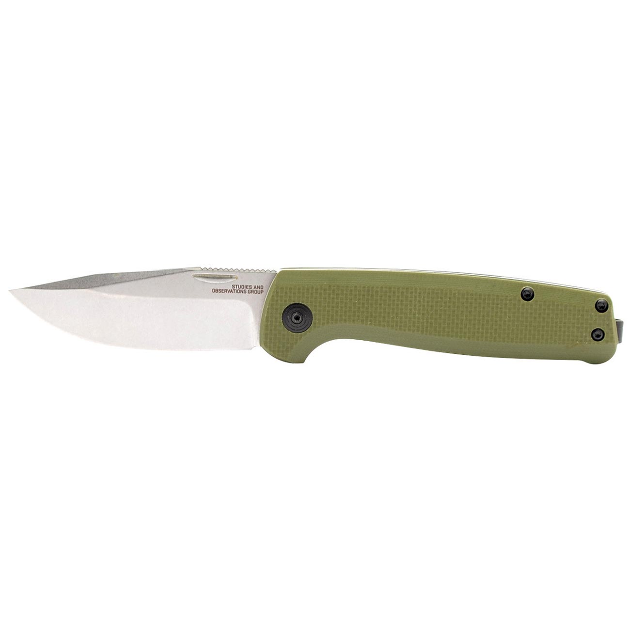 Sog Terminus Sj 2.95" Folding Pocket Knife (od Green) SOG