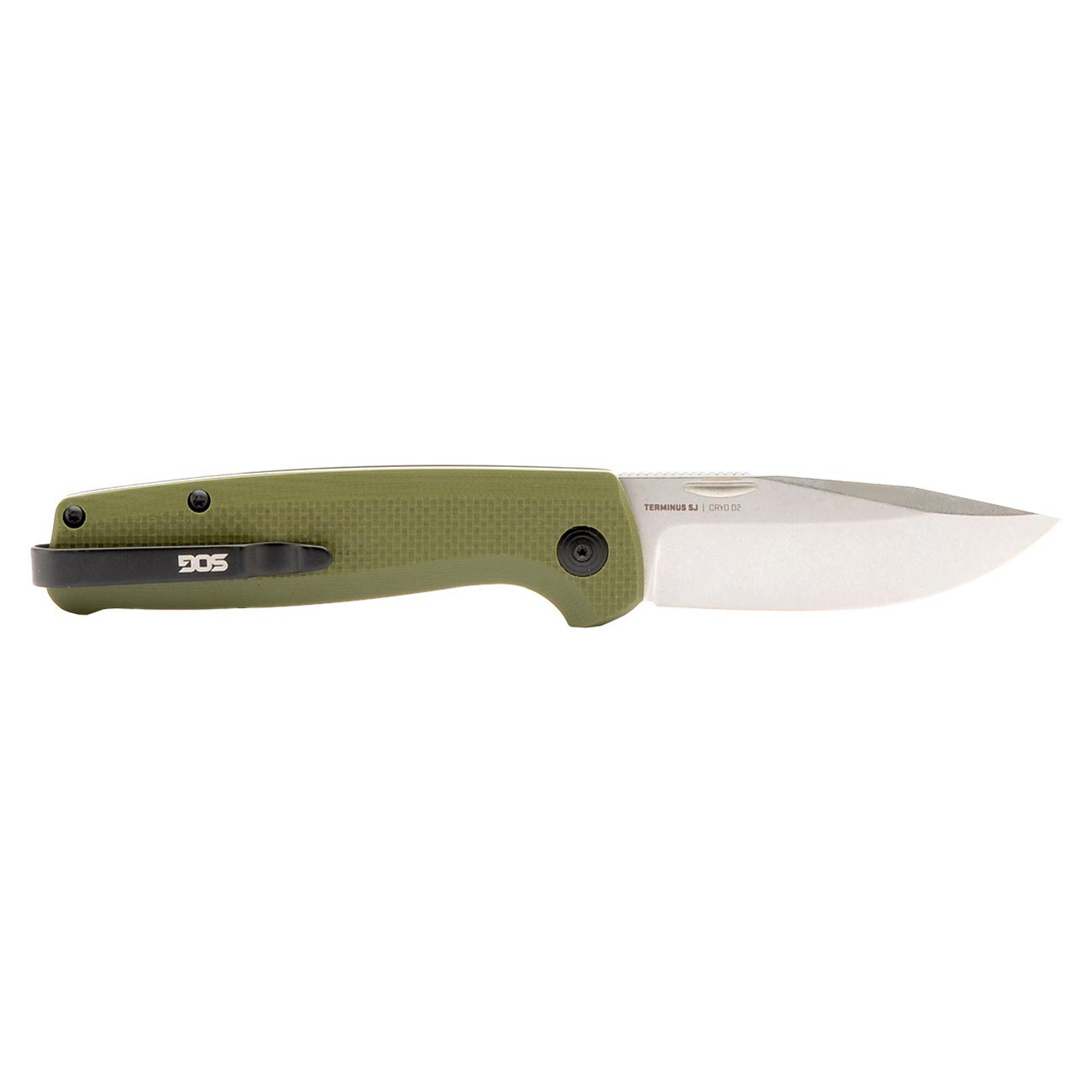 Sog Terminus Sj 2.95" Folding Pocket Knife (od Green) SOG