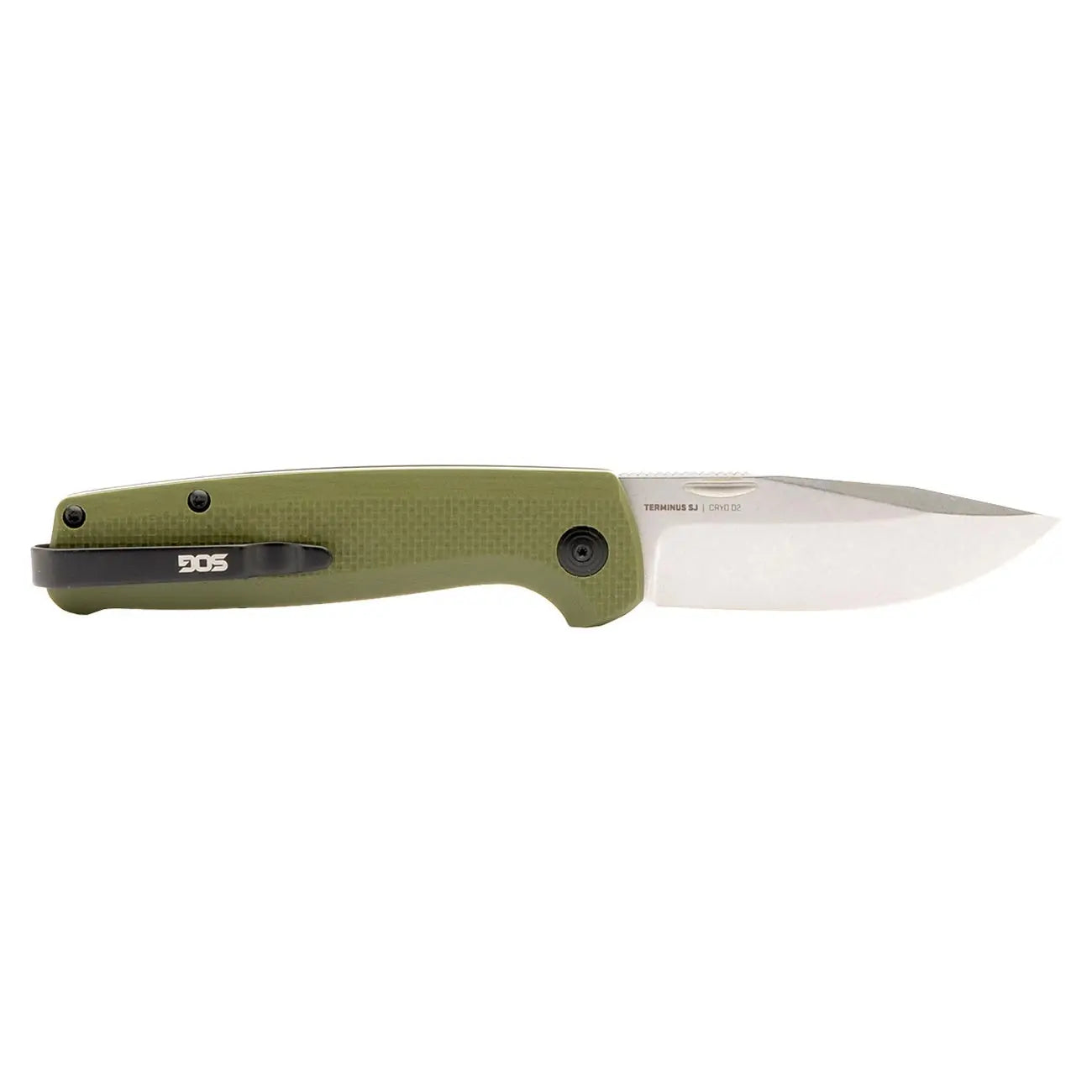 Sog Terminus Sj 2.95" Folding Pocket Knife (od Green) SOG