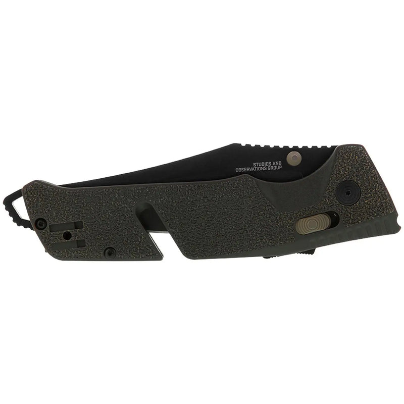 Sog Trident At 3.7" Folding Pocket Knife (olive Drab) SOG