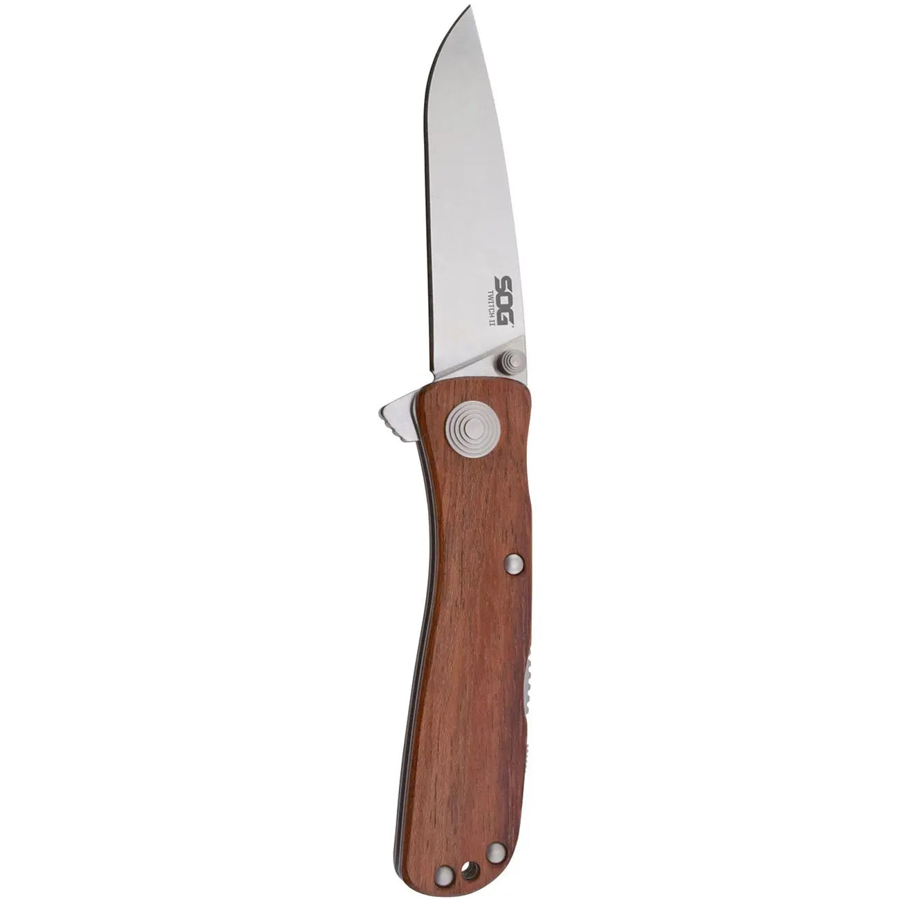 Sog Twitch Ii - Wood Handle Folding Knife SOG