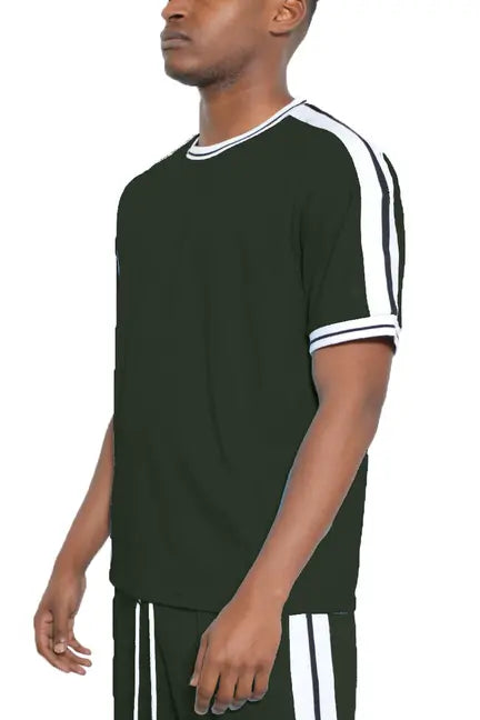 Solid Side Stripe TShirt WEIV