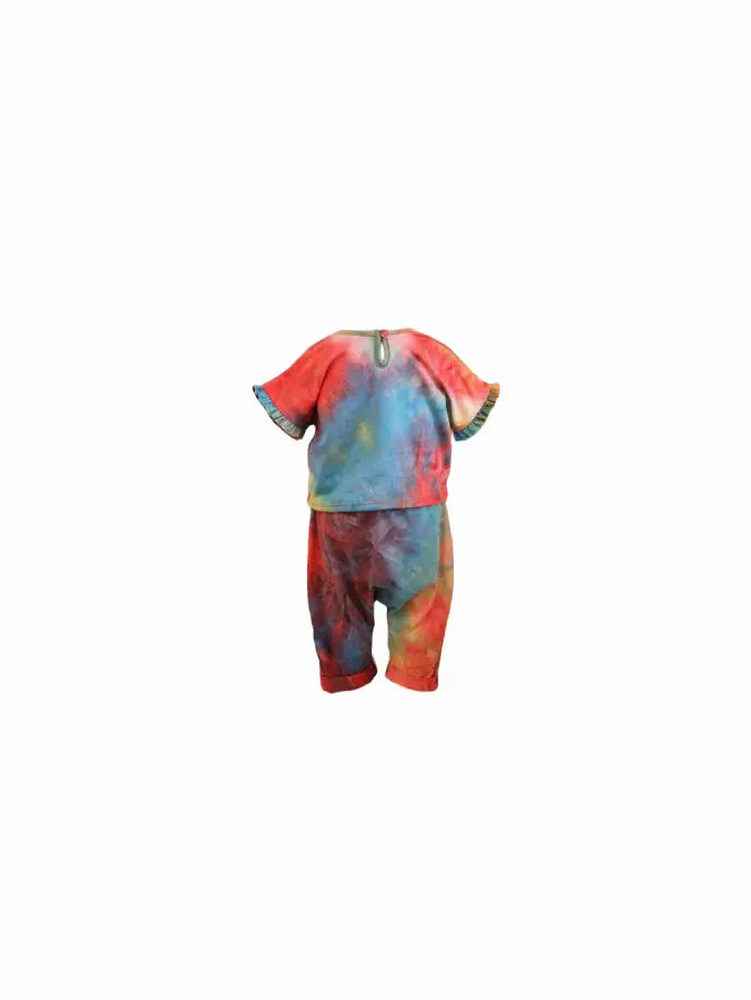 Sorbet Rainbow Top & Pants Set Little Mass