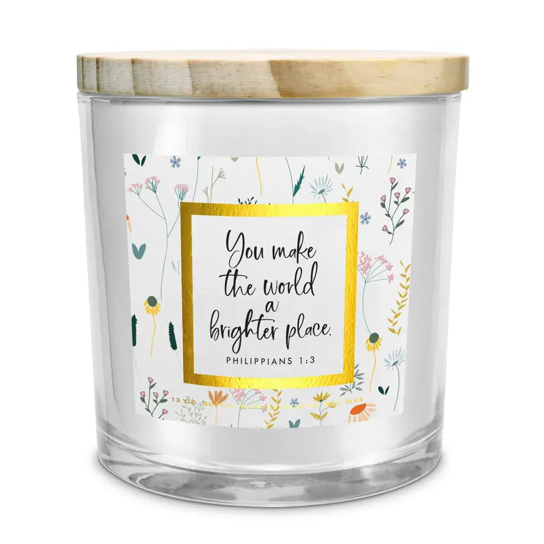 Soy Candle A Brighter Place 13 Oz Dicksons Inc