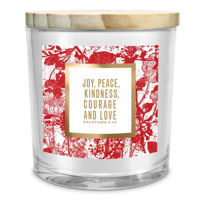 Soy Candle Peace Kindness Joy Love 13Oz Dicksons Inc