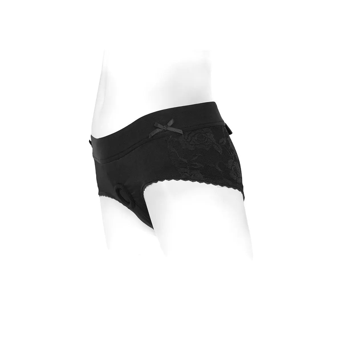 SpareParts Bella Harness Black/Black Nylon - Large SpareParts HardWear