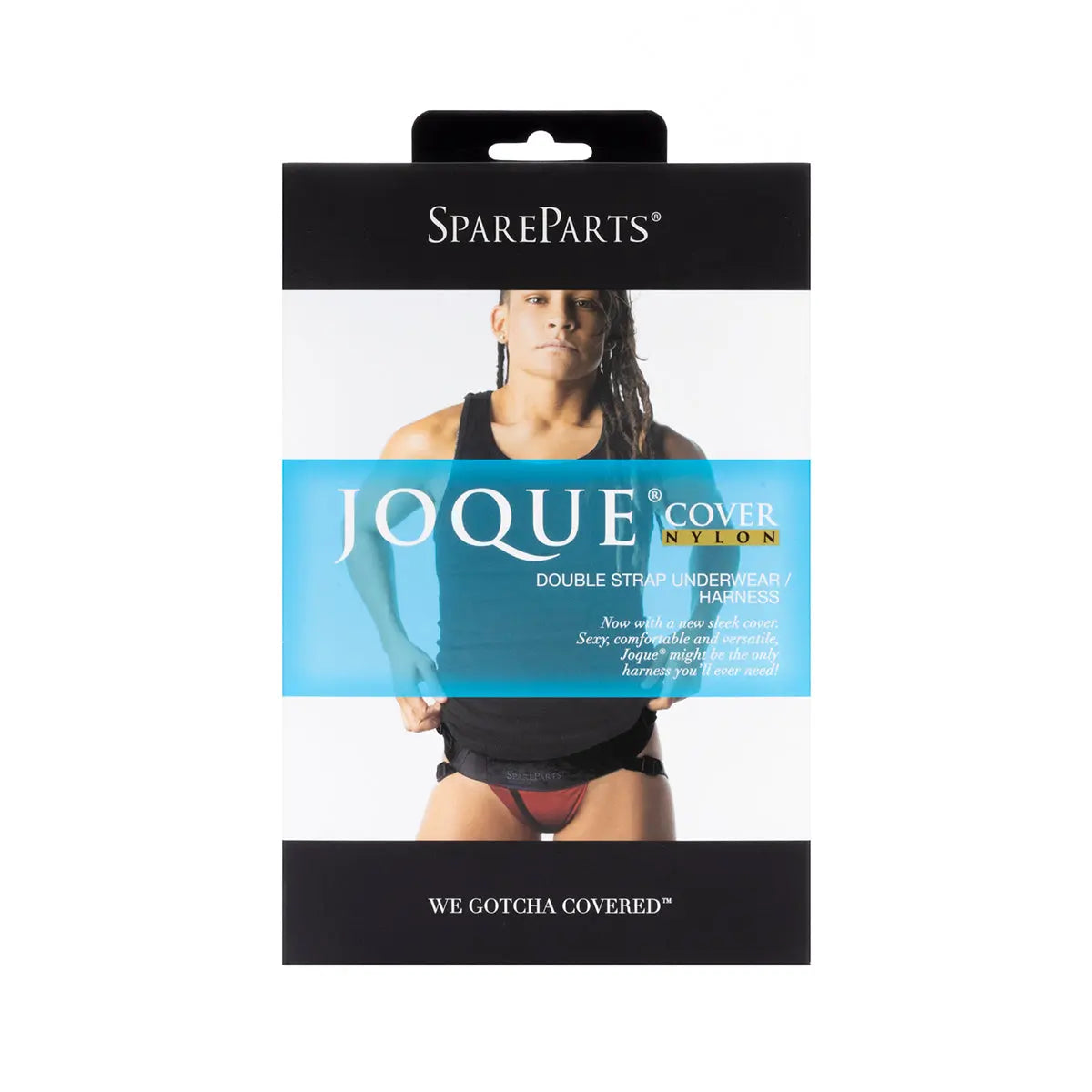 SpareParts Joque Cover Undwr Harness Purple (Double Strap) Size B Nylon SpareParts HardWear