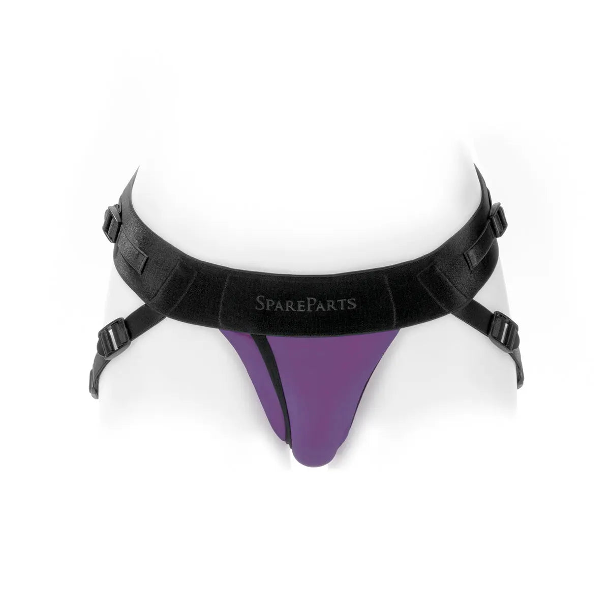 SpareParts Joque Cover Undwr Harness Purple (Double Strap) Size B Nylon SpareParts HardWear