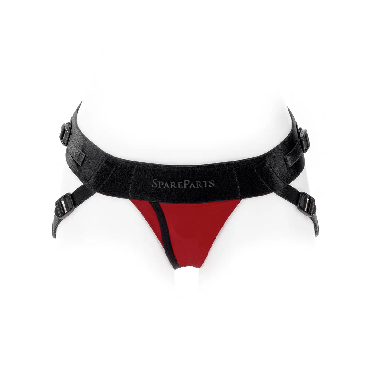 SpareParts Joque Cover Undwr Harness Red (Double Strap) Size B Nylon SpareParts HardWear
