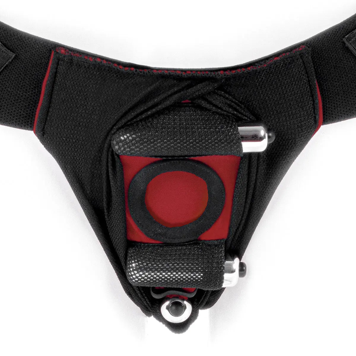 SpareParts Joque Cover Undwr Harness Red (Double Strap) Size B Nylon SpareParts HardWear