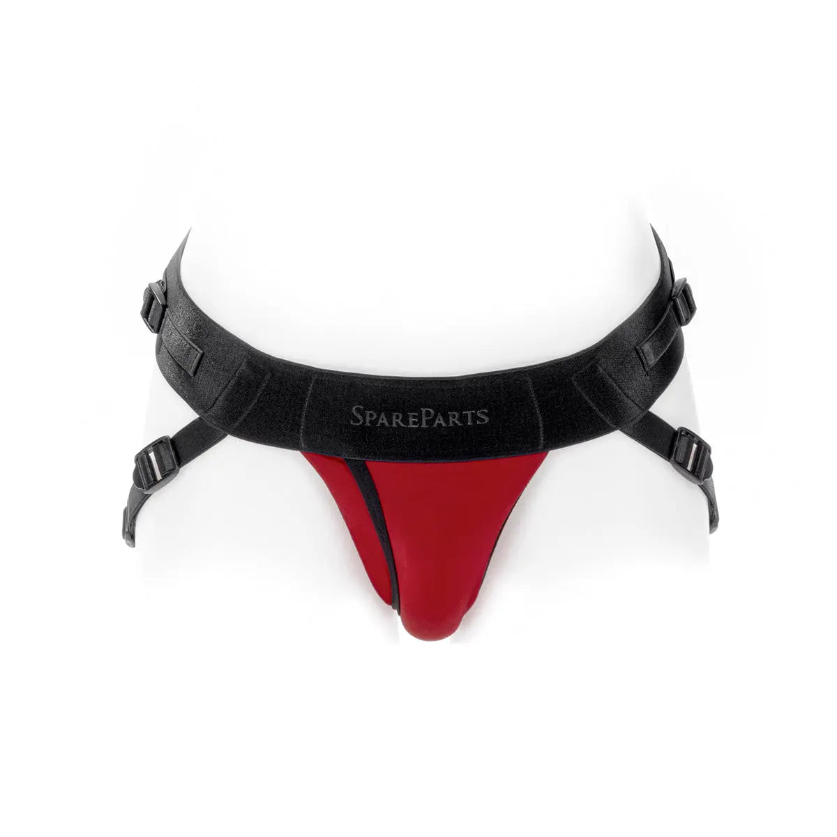 SpareParts Joque Cover Undwr Harness Red (Double Strap) Size B Nylon SpareParts HardWear