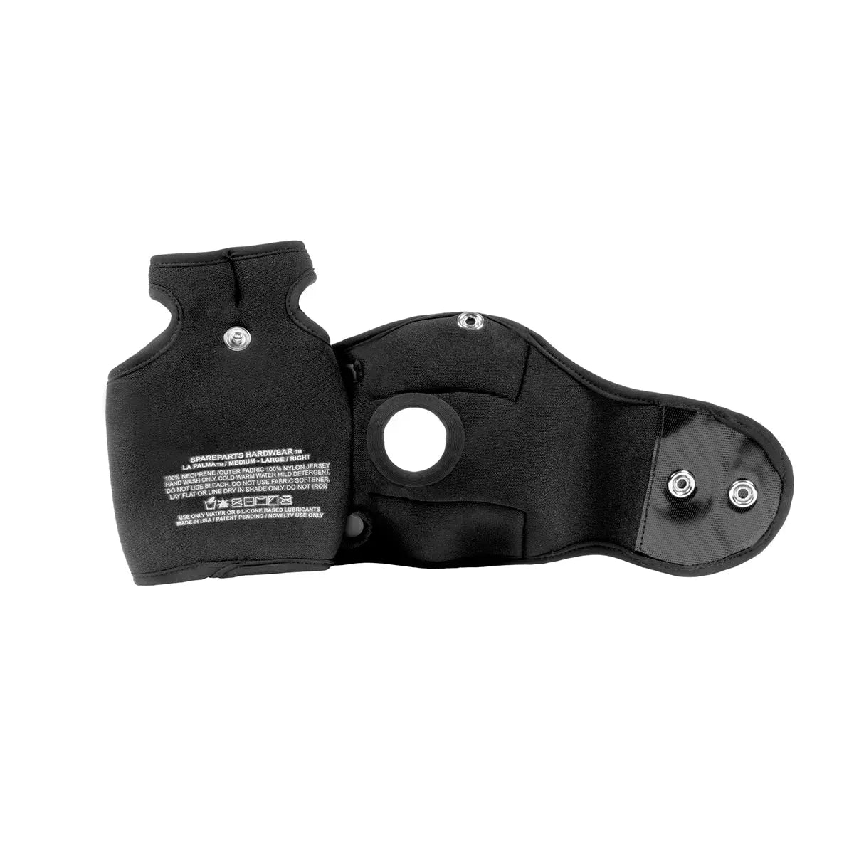 SpareParts La Palma Harness - Glove Only Black Right Size M/L SpareParts HardWear