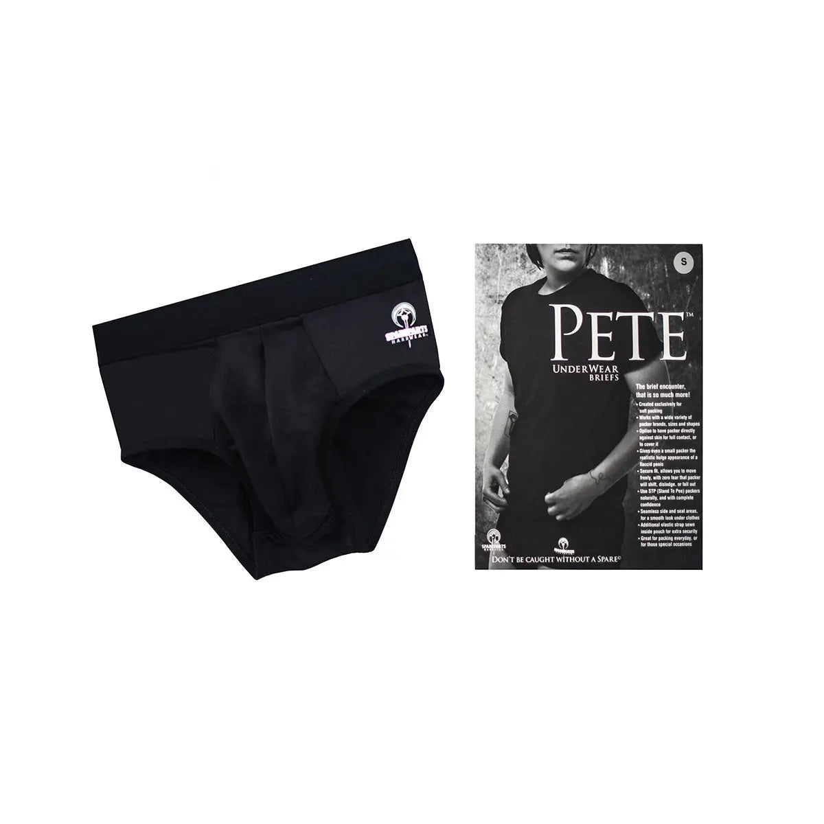 SpareParts Pete Contoured Briefs - Large - GreatEagleInc