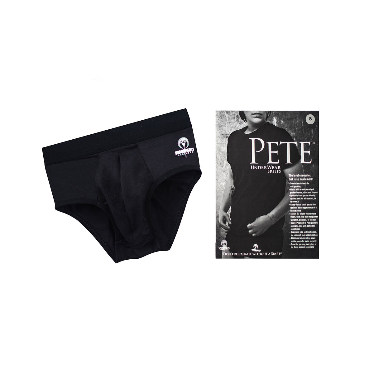 SpareParts Pete Contoured Briefs - Medium - GreatEagleInc