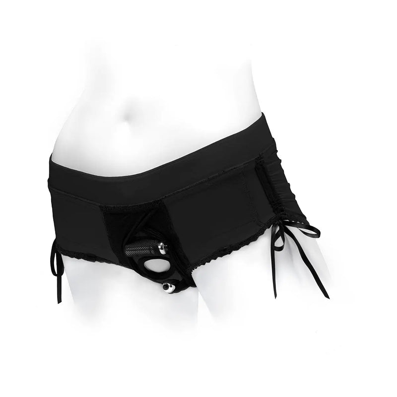 SpareParts Sasha Harness Black/Black Nylon - Large SpareParts HardWear