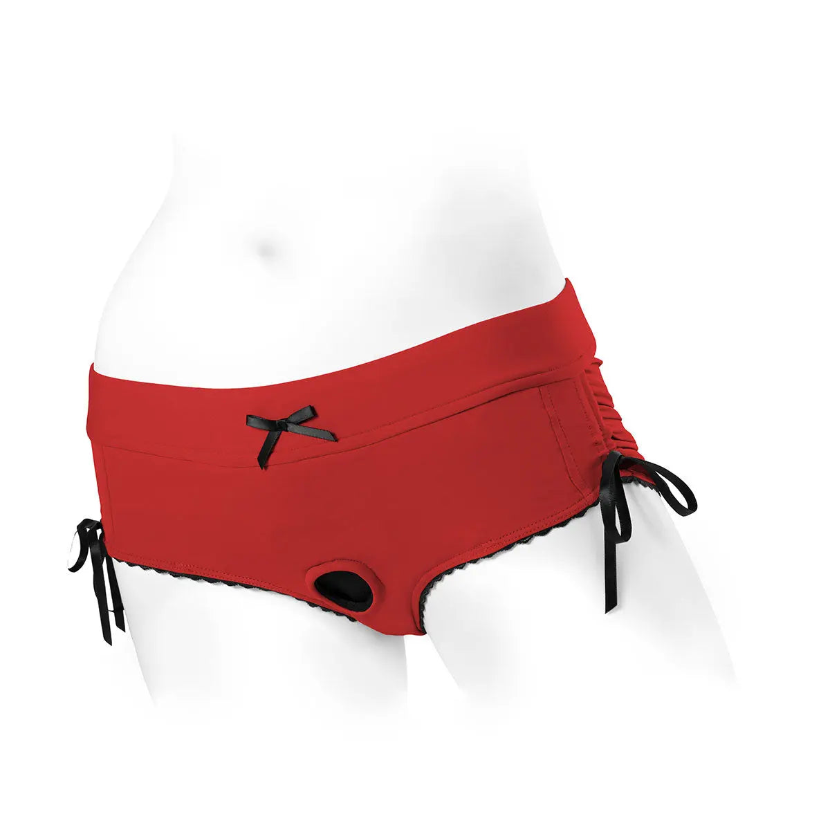 SpareParts Sasha Harness Red/Black Nylon - 2X SpareParts HardWear