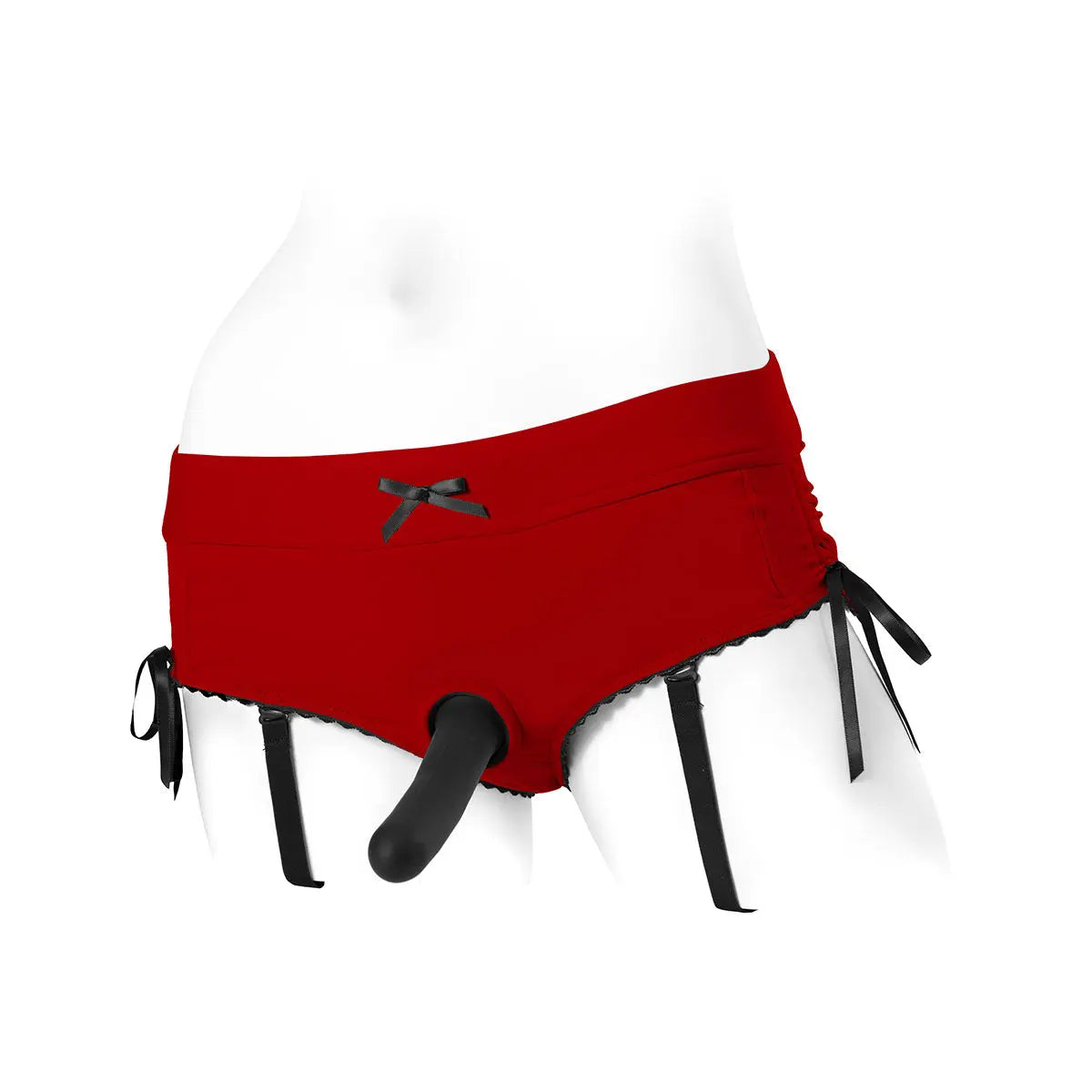 SpareParts Sasha Harness Red/Black Nylon - 2X SpareParts HardWear