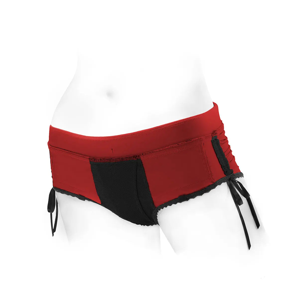 SpareParts Sasha Harness Red/Black Nylon - 2X SpareParts HardWear