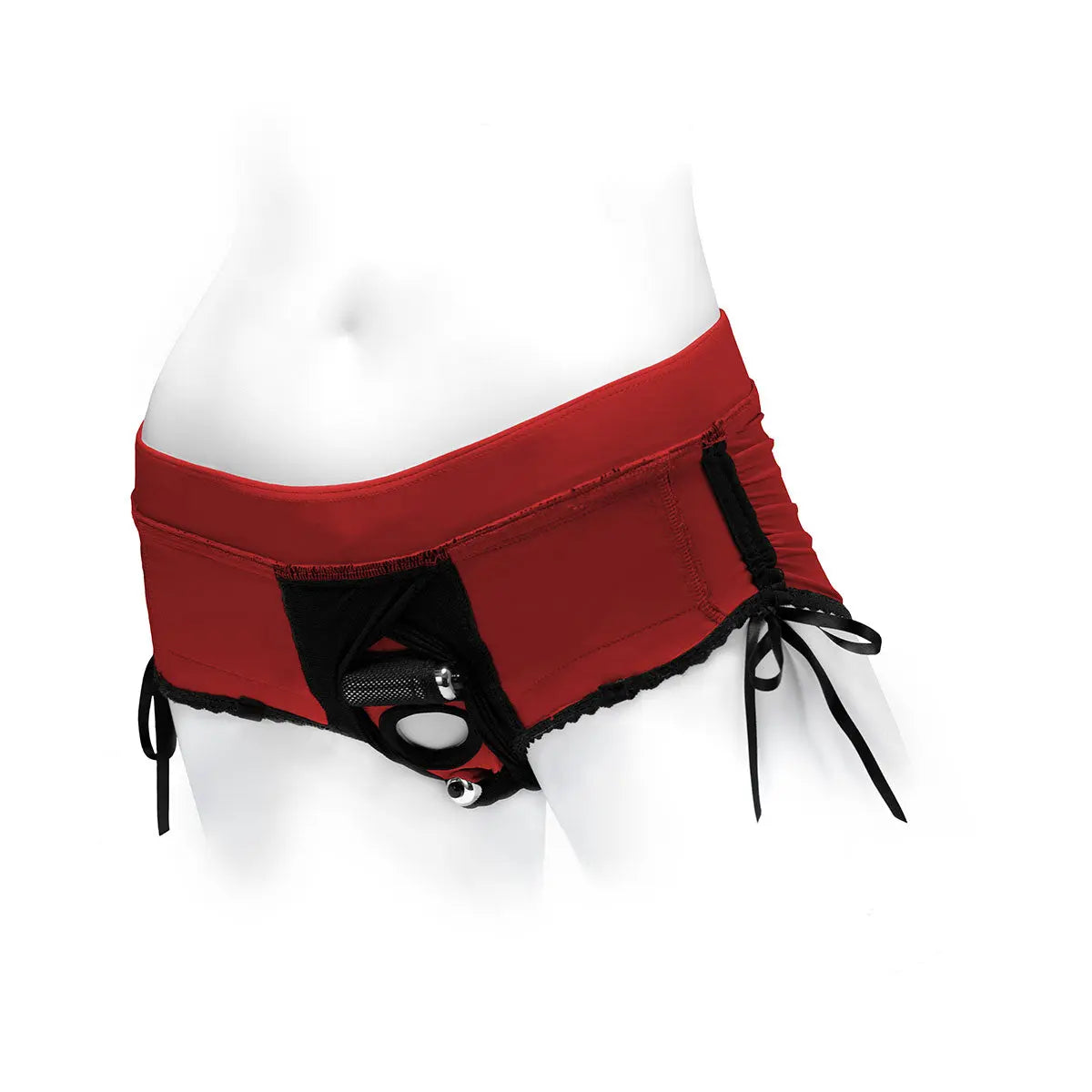 SpareParts Sasha Harness Red/Black Nylon - 2X SpareParts HardWear