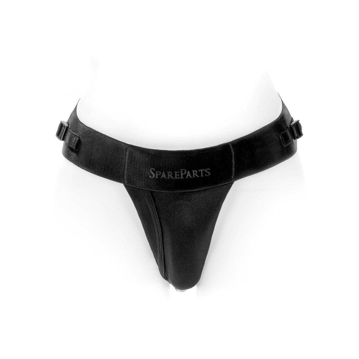 SpareParts Theo Cover Undwr Harness Black (Single Strap) Size B Nylon SpareParts HardWear