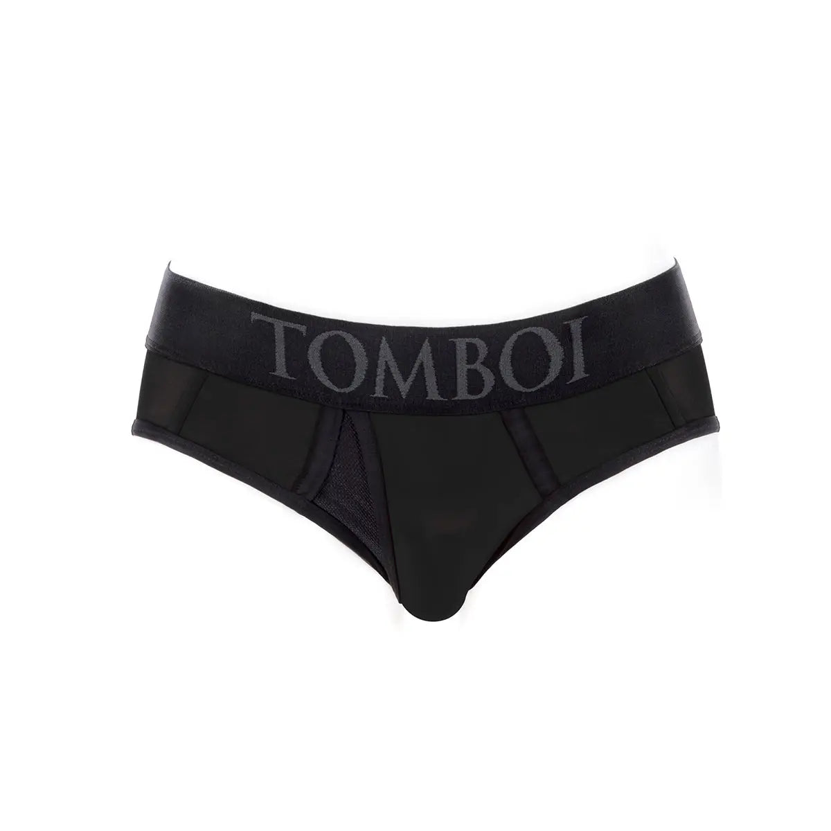 SpareParts Tomboi Cover Brief Nyl Bk XXS - GreatEagleInc
