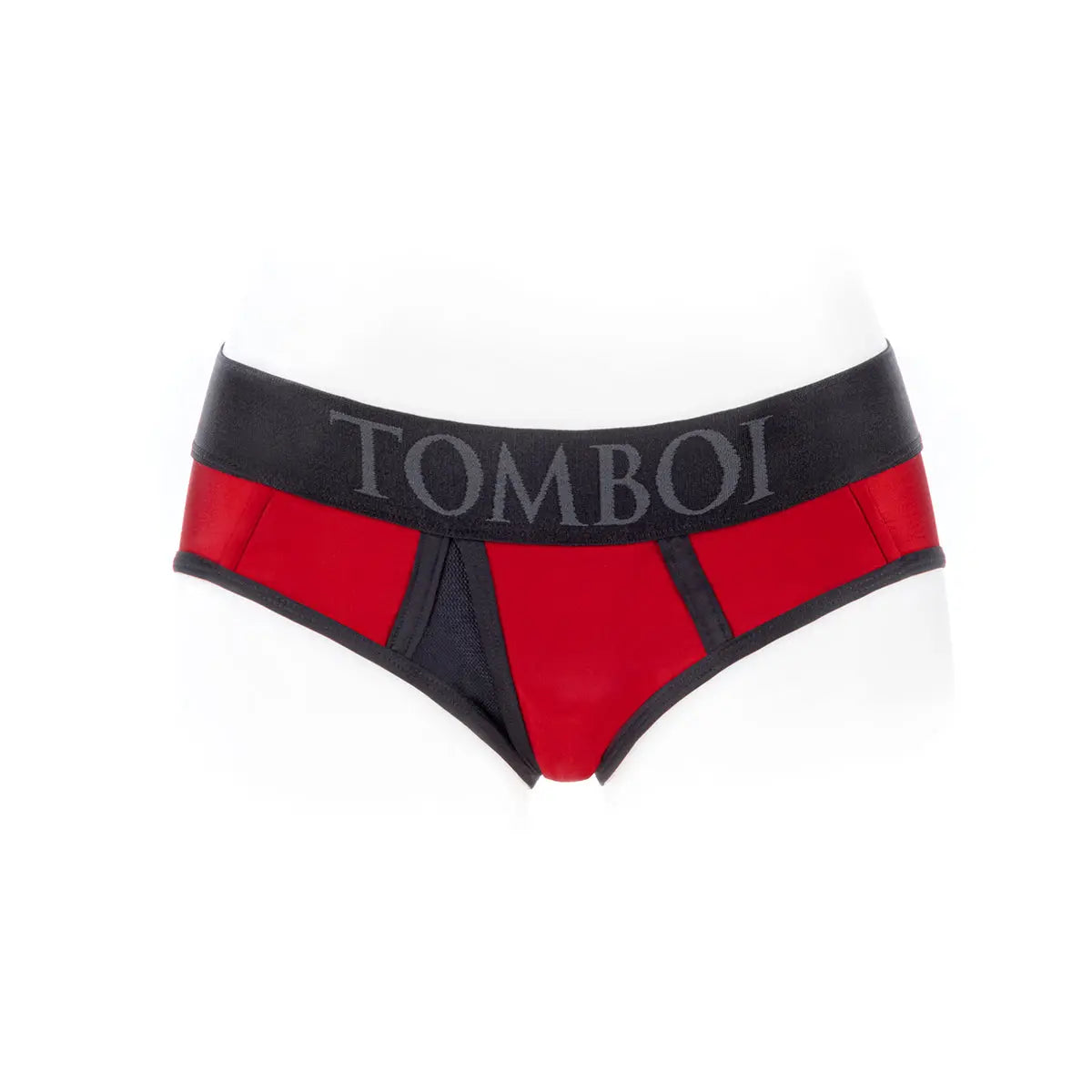 SpareParts Tomboi Cover Brief Nyl Red S SpareParts HardWear