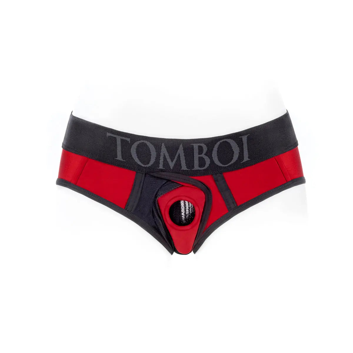 SpareParts Tomboi Cover Brief Nyl Red XS SpareParts HardWear