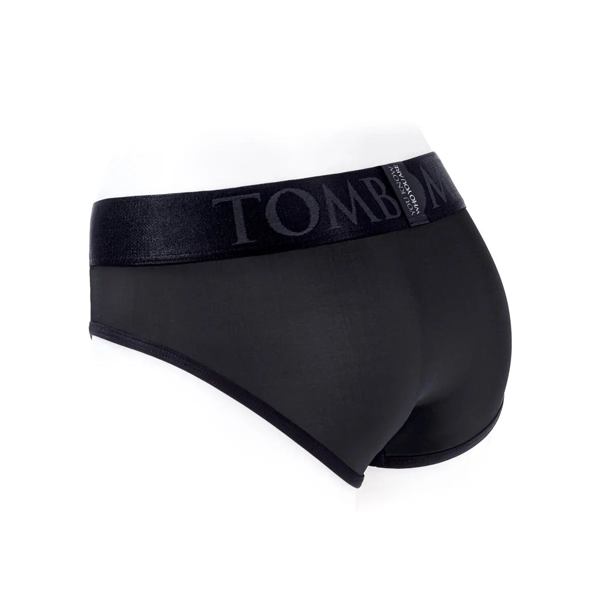 SpareParts Tomboi Cover Brief Nylon Bk L - GreatEagleInc