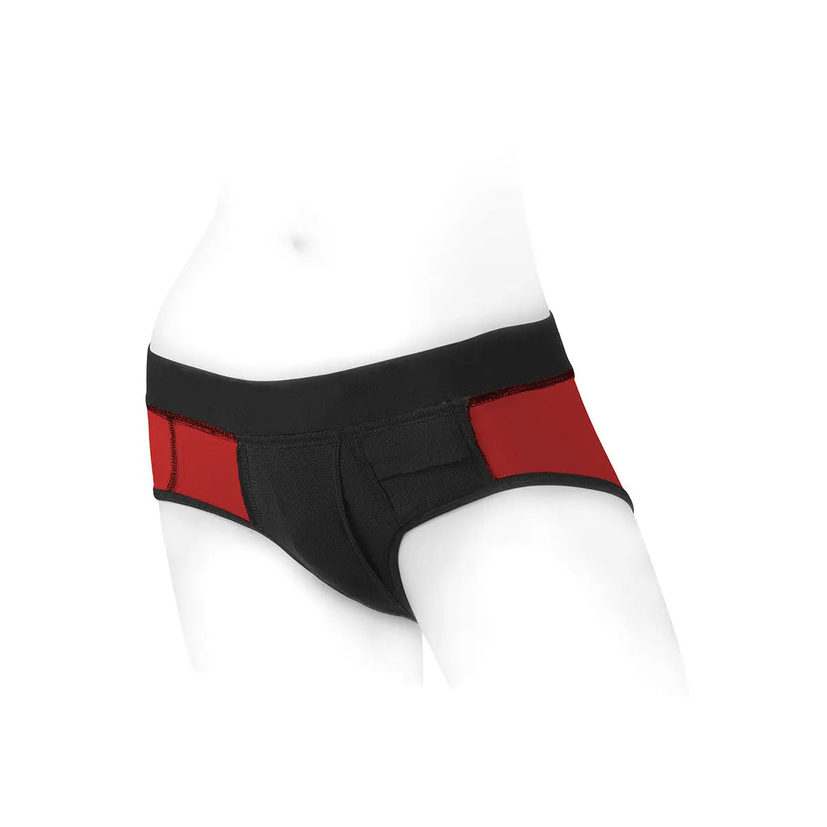 SpareParts Tomboi Harness Red/Black Nylon - Large SpareParts HardWear